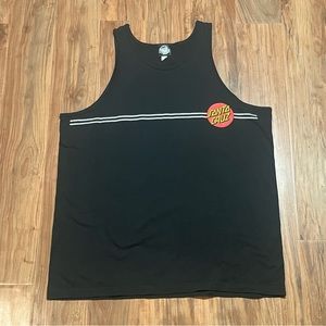 Mens XL Santa Cruz Skateboards Tank Top